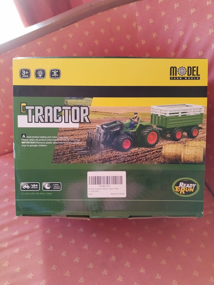 tracteur télécommandé