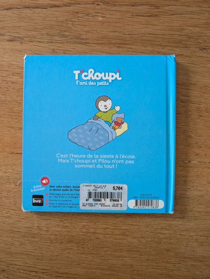 Livre T'choupi fait la siete - photo numéro 3