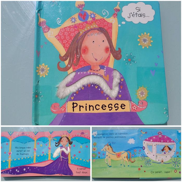 Livre à toucher 👑 Ah si j'étais.. Princesse 👑