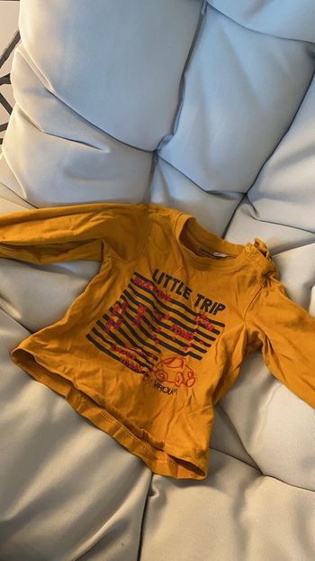 Tee shirt longues manches garçon