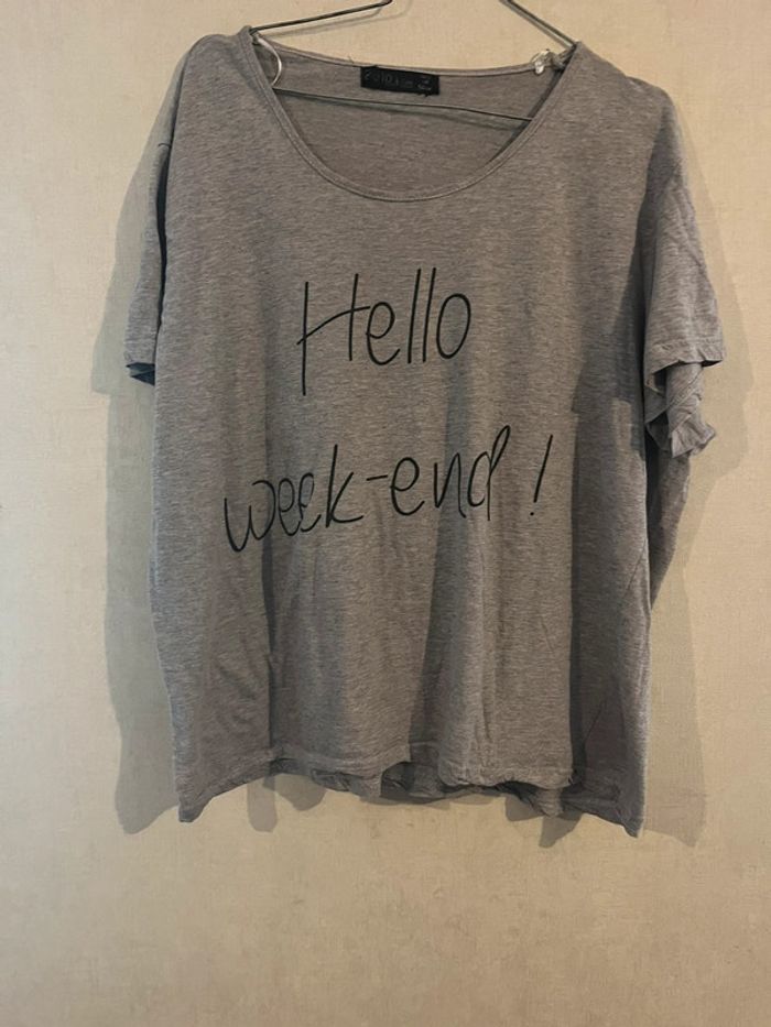 T-shirt gris