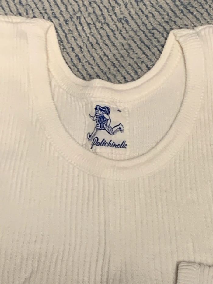 Sous vêtements bébé anciens Polichinelle lot de 3 (2 tailles 4 et 1 taille 2) - photo numéro 2