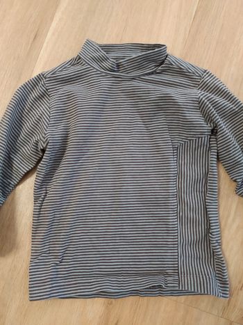 T-shirt rayé YCC 2 ans