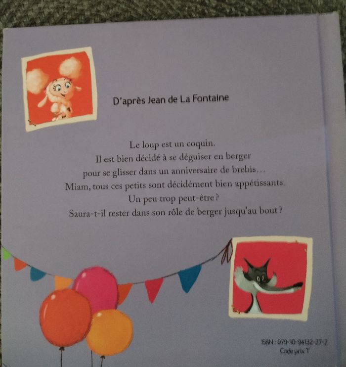 Livre "Le loup devenu berger" neuf - photo numéro 4