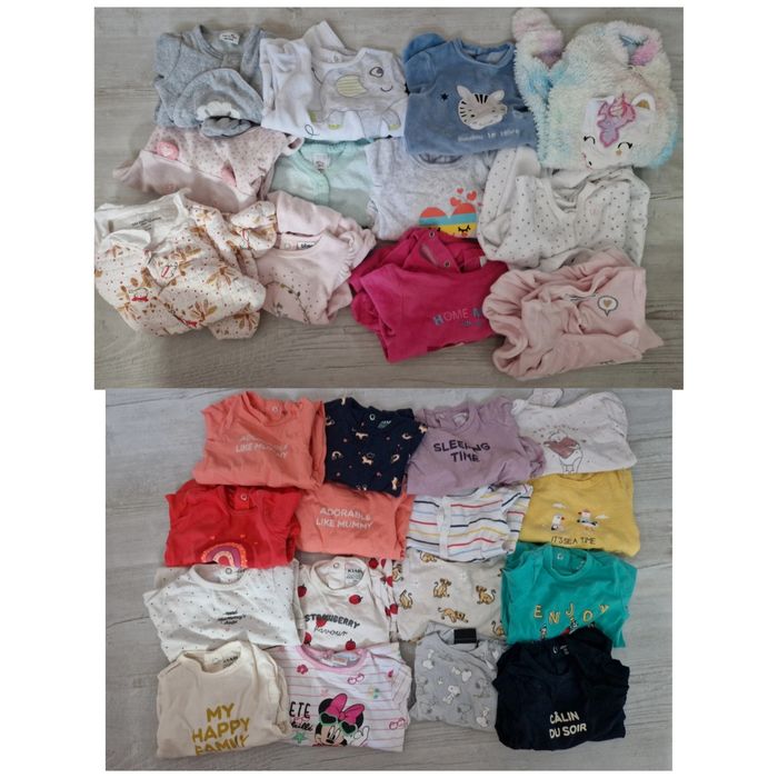 (Gros) lot de vêtements bébé fille 3 mois très bon état