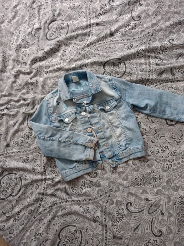 Veste en jean licorne - photo numéro 2
