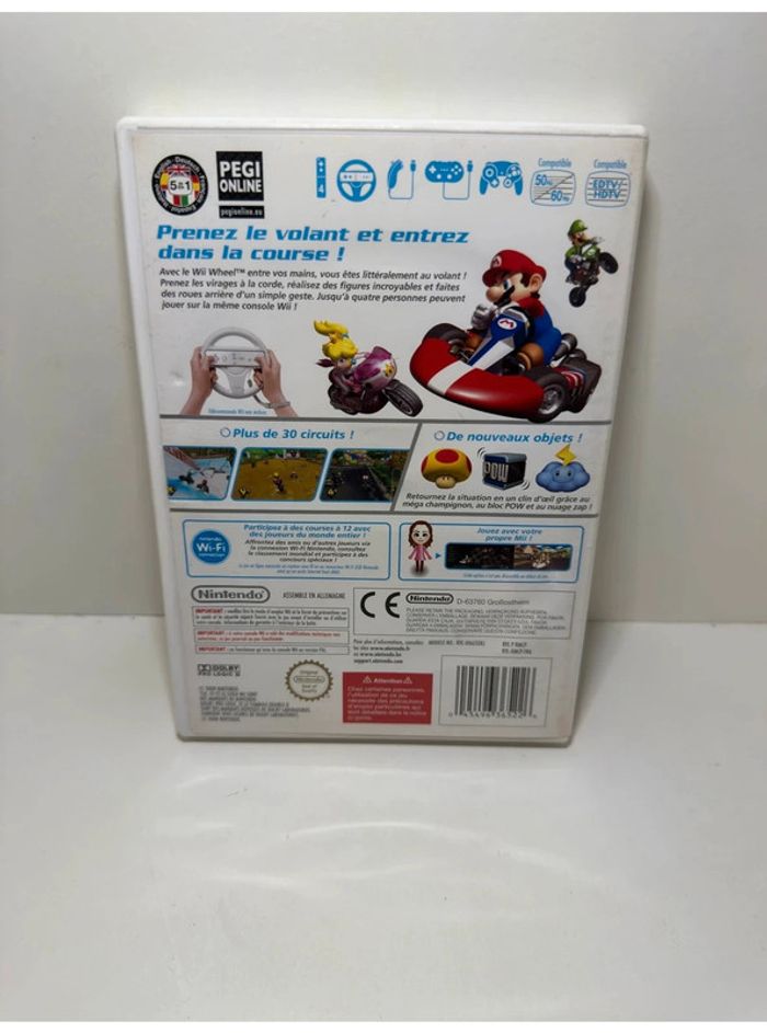 Mario Kart Wii Nintendo Wii + Volant Officiel - photo numéro 3