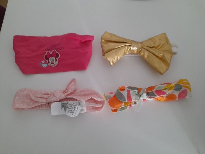 Lot de 4 bandeaux