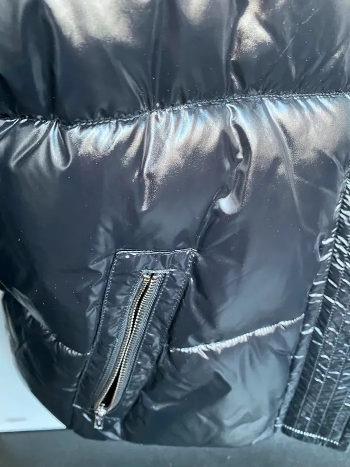 Doudoune courte noire asos - photo numéro 3