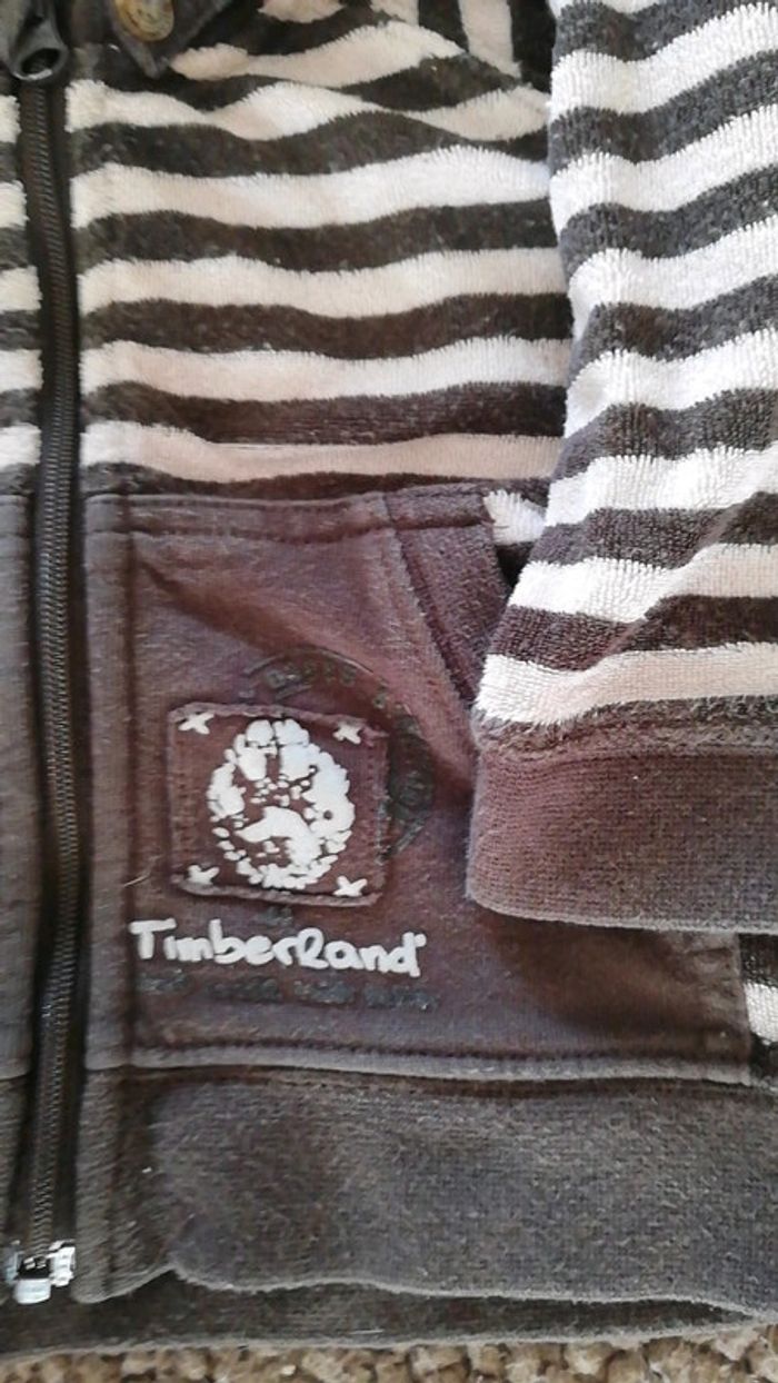 Gilet zip fille timberland 3 mois - photo numéro 2