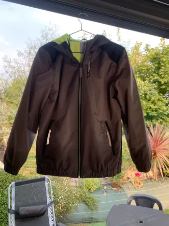 Veste pluie chaude