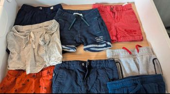 Lot 8 shorts bout'chou+Kiabi 24 mois