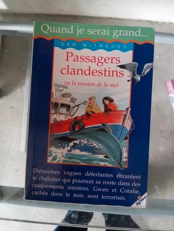 Livre quand je serai grand Passagers clandestins