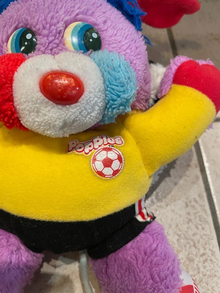 Peluche Popples football (vintage) - photo numéro 5