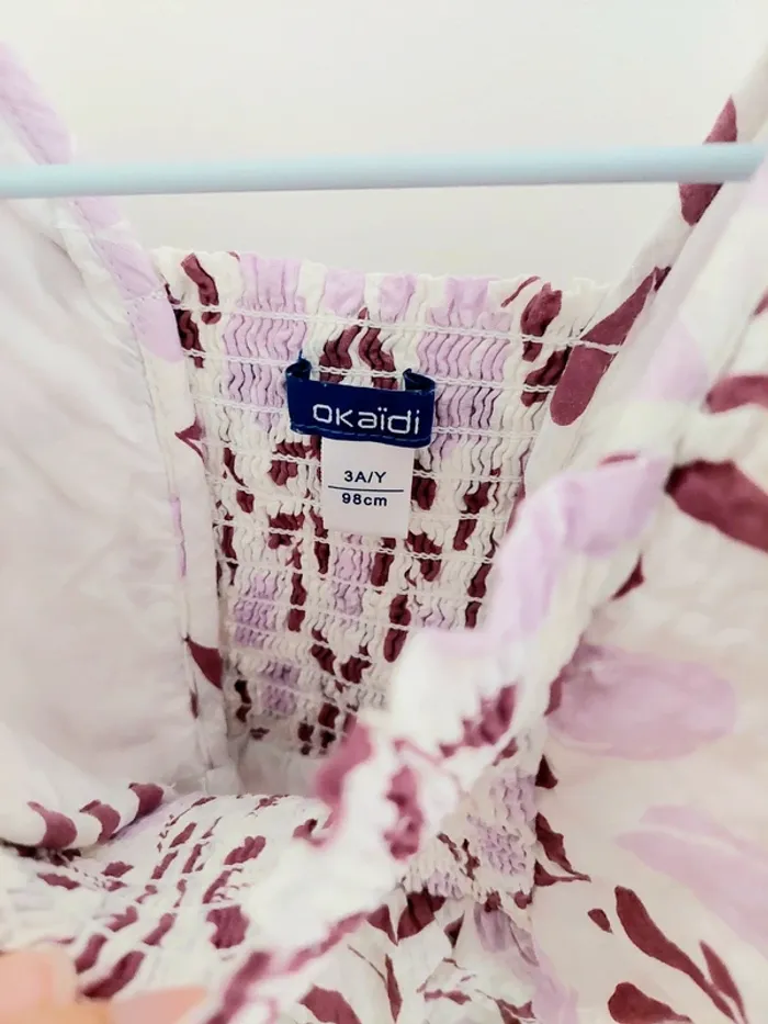 Robe mauve Okaïdi (3 ans) - photo numéro 3