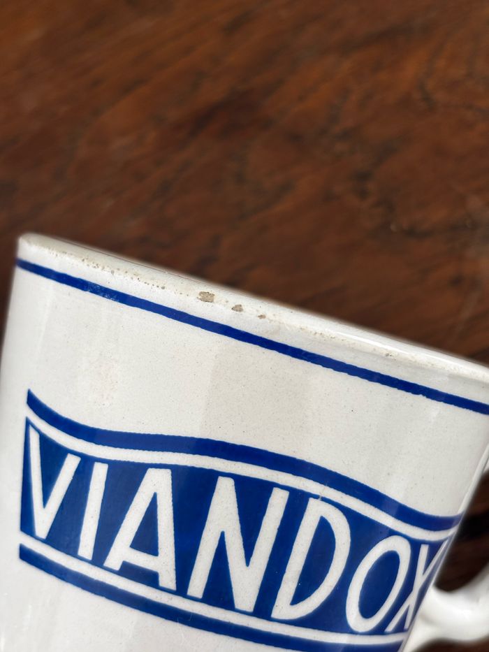 Vintage ensemble de deux tasses viandox - photo numéro 8