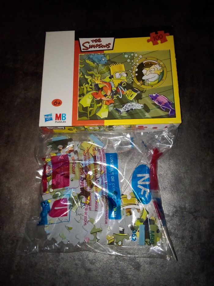 Puzzle les simpsons