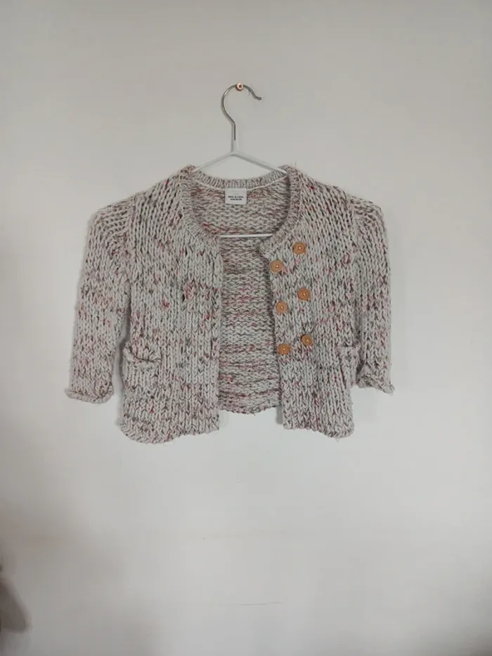 Petil gilet pailleté