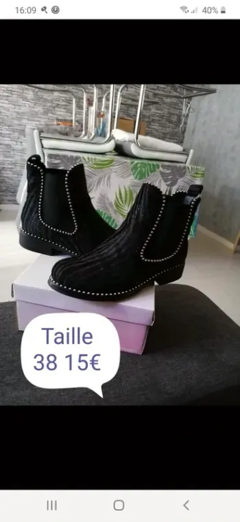 Bottines femme