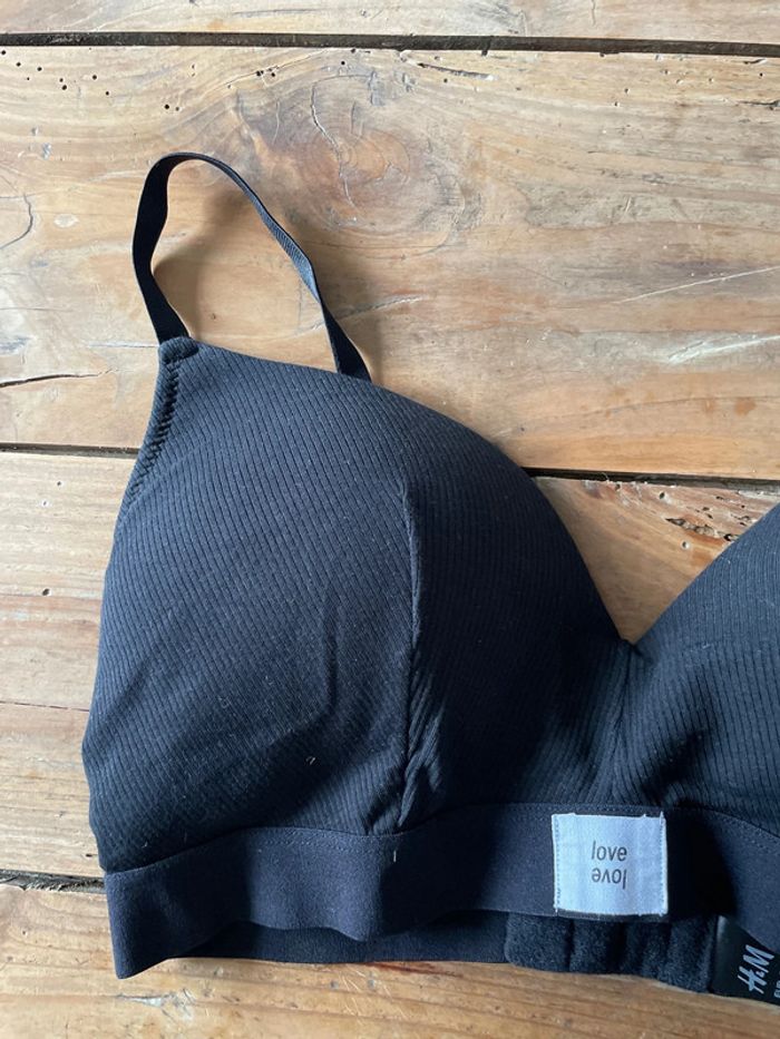 Soutien gorge noir H&M 75C - photo numéro 2