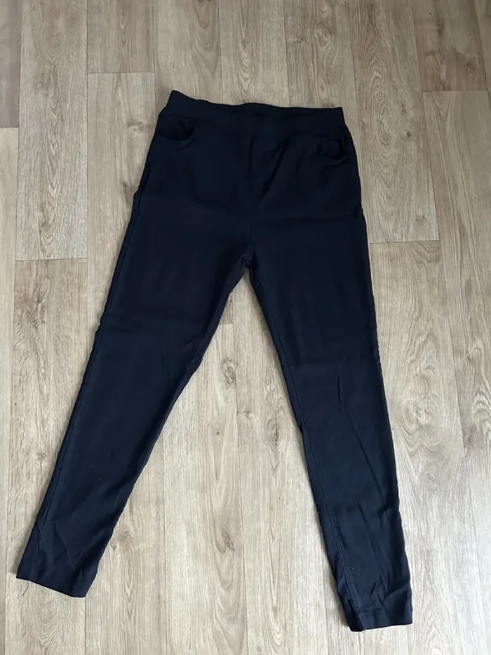 Piment rouge, legging épais jegging, pantalon, slim bleu