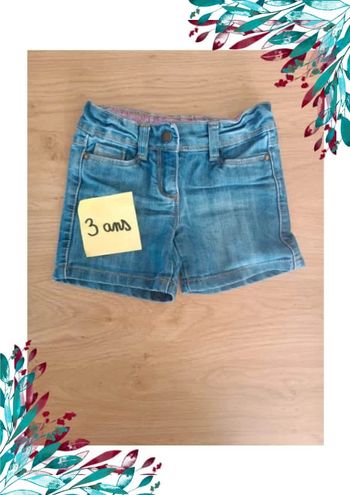 Short fille 3 ans