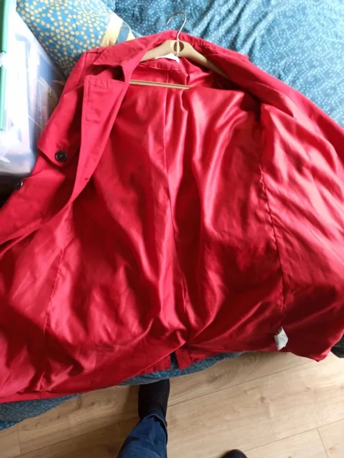 Trench rouge neuf - photo numéro 6