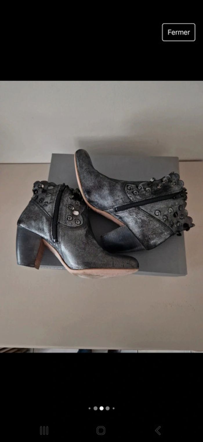 Bottines Rosemetal🩶 - photo numéro 7