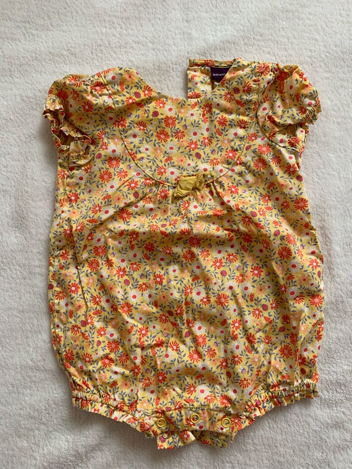 Combi short sergent major fille 6 m