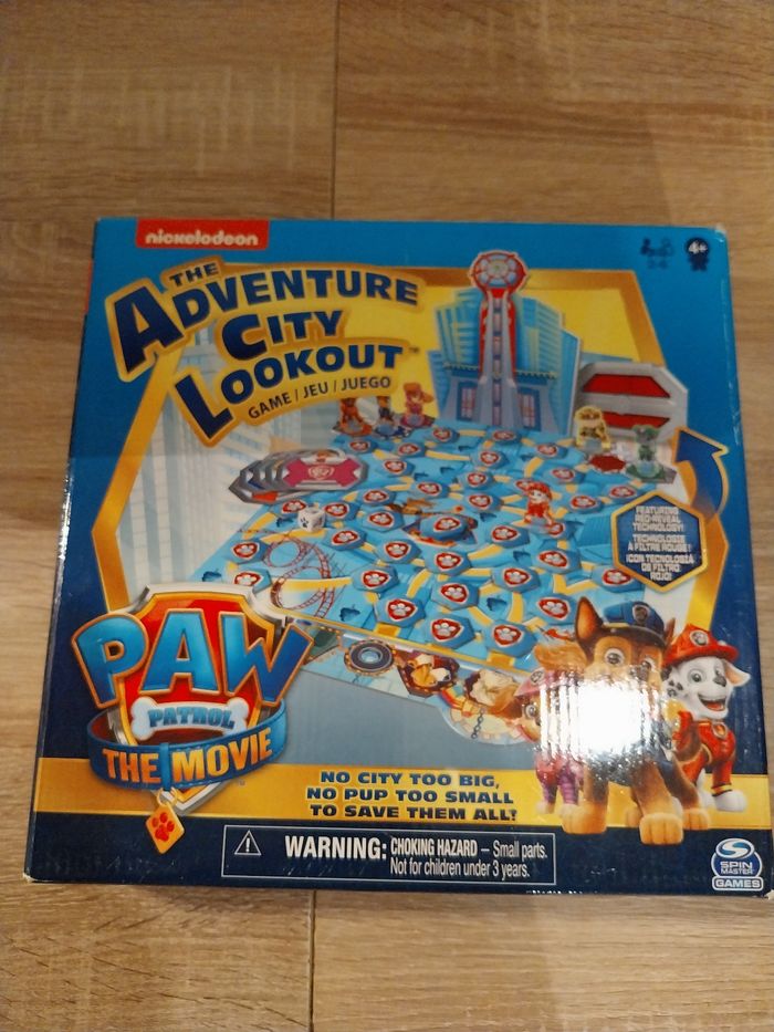Jeu de société paw patrol