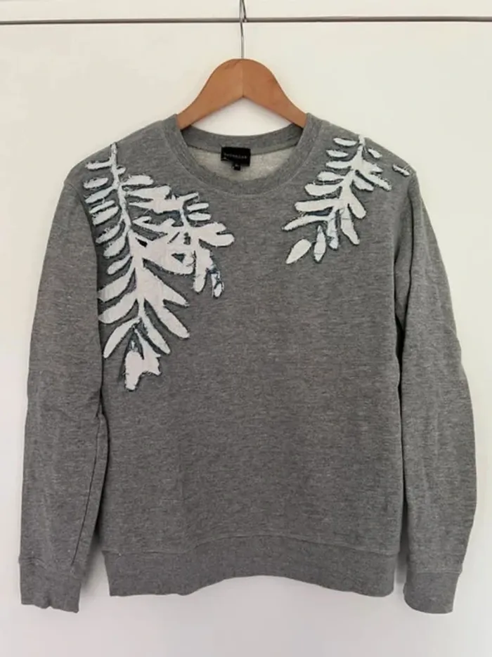 Sweat gris Berenice