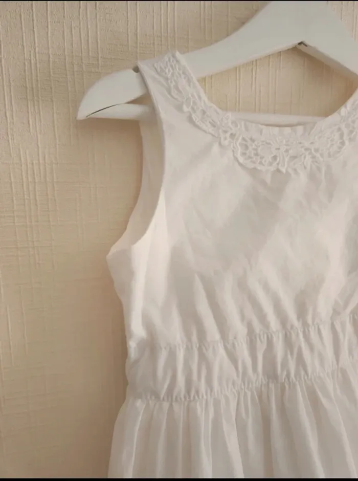 Robe blanche de baptême / mariage / cérémonie Sergent Major 3 ans - photo numéro 4