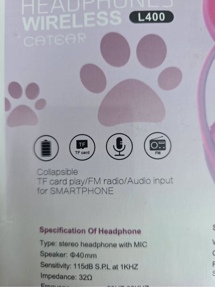 Casque bluetooth cat L400 - photo numéro 3