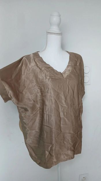 Blouse satinée Made in Italy