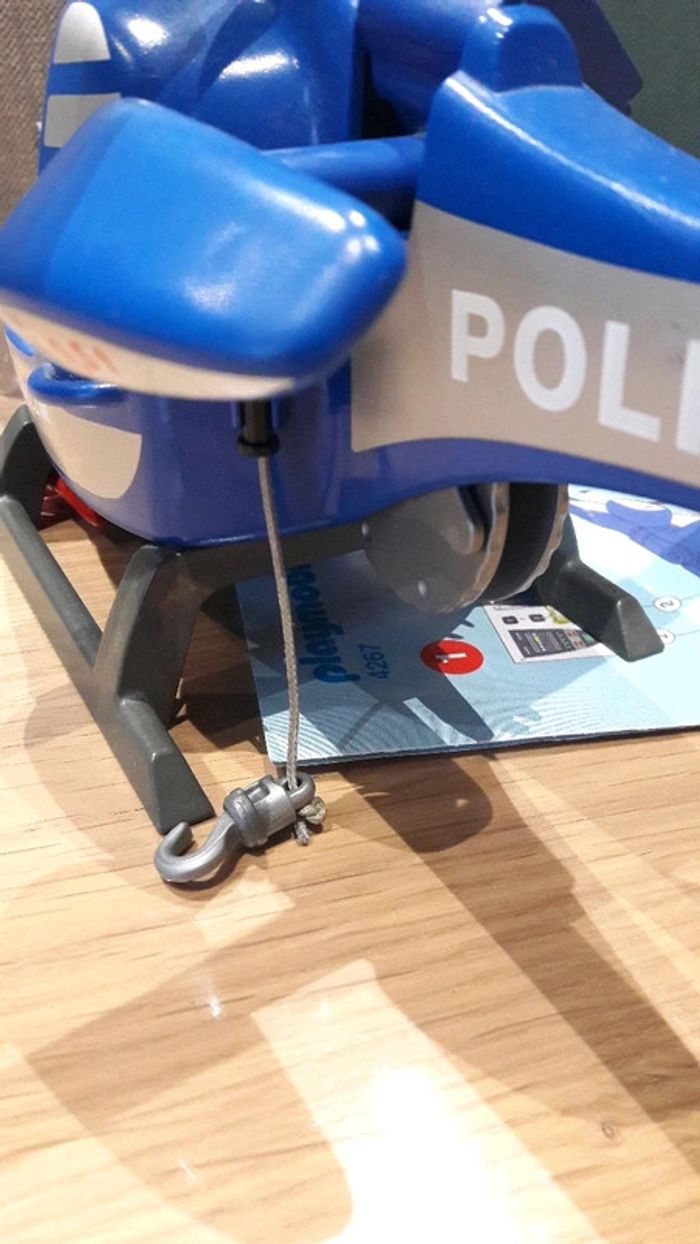 Hélicoptère de police playmobil - photo numéro 5