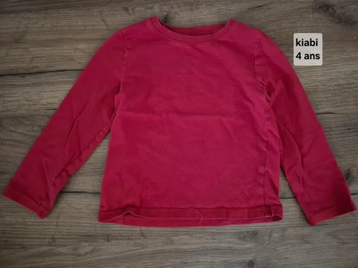 T-shirt manche longue Garçon 4 ans