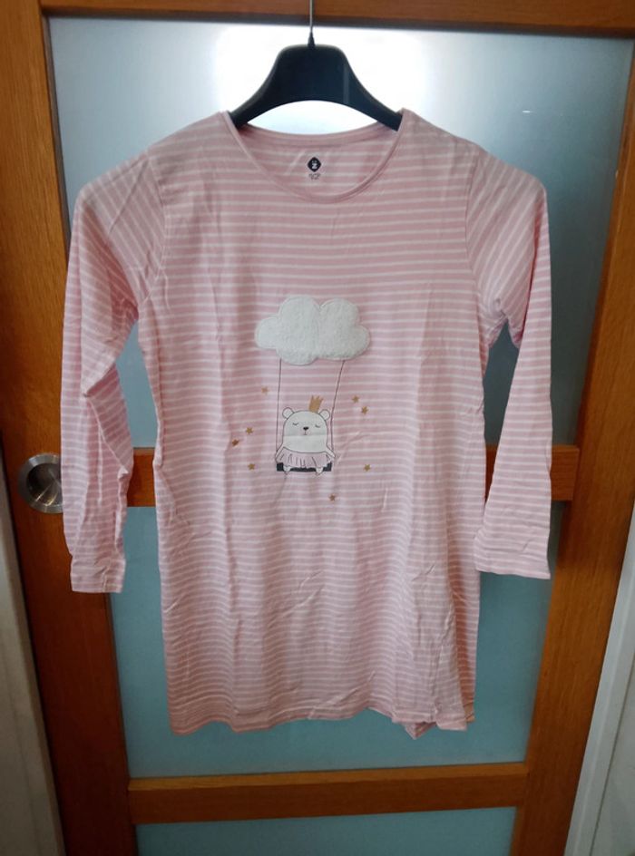 Pyjama une pièce - Chemise de nuit manches longues - Fille - 10/11/12 ans