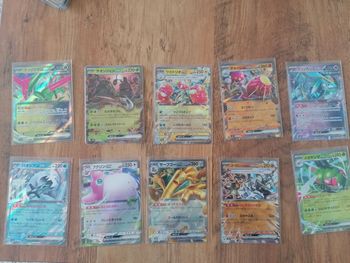 Lot 10 ex Pokémon jap