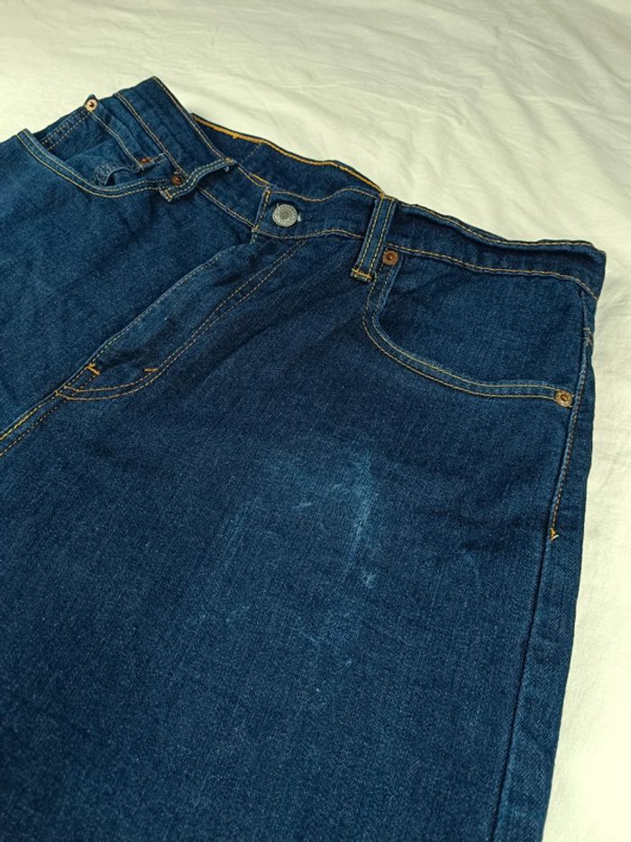 Jort Levis 569 bleu marine W32 - photo numéro 3