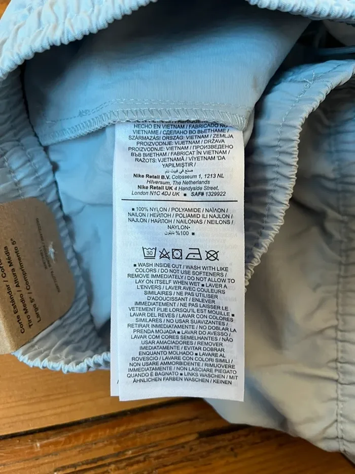 Short Nike bleu clair - photo numéro 4
