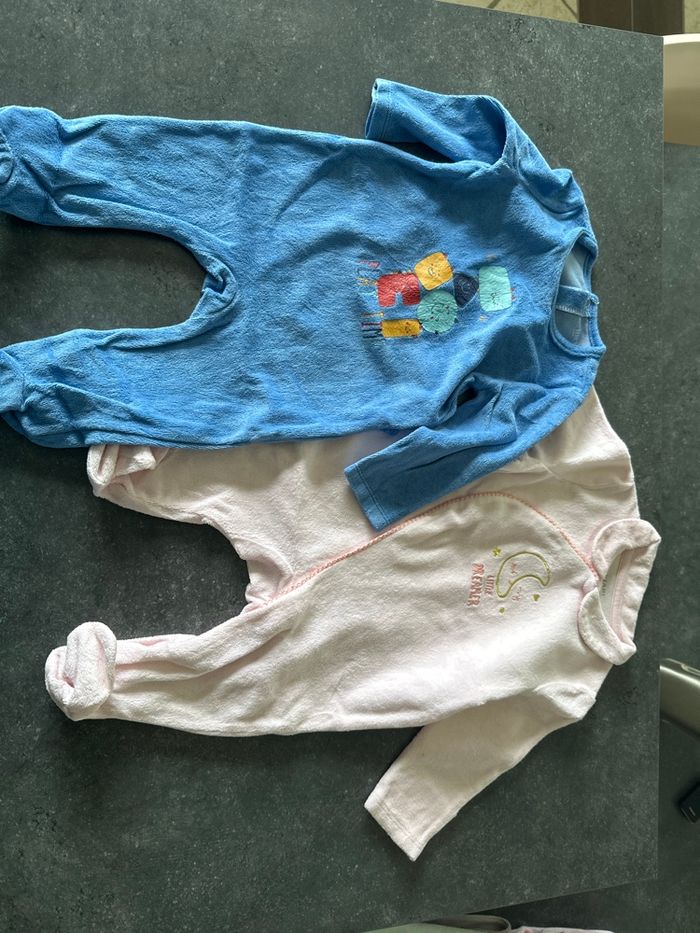Lot 8 pyjamas 6 mois - photo numéro 5