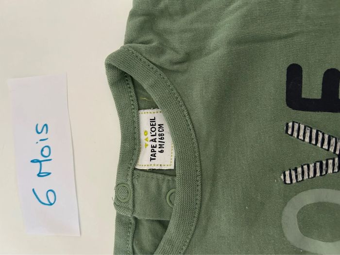 T-shirt manche longue TAO t 6 mois - photo numéro 2