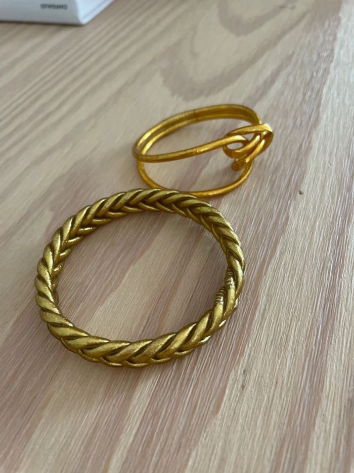 Lot de 2 joncs tibétains - photo numéro 2