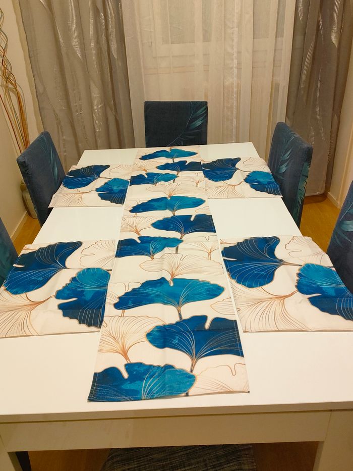 Ensemble Sets de table fleur Ginkgo - photo numéro 7