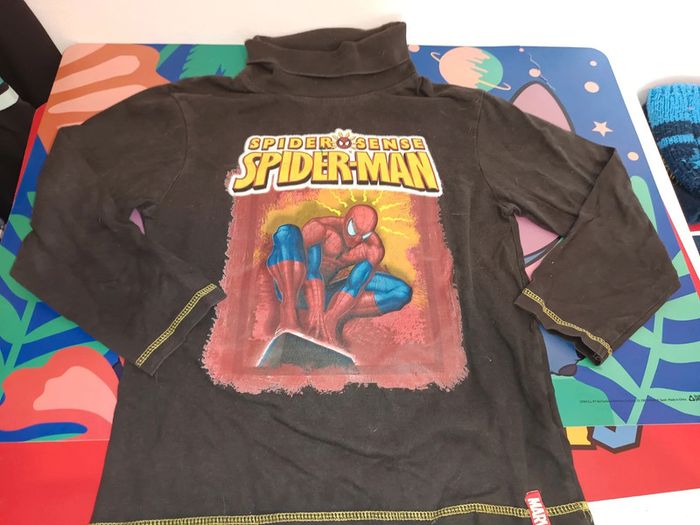 Col roulé 8 ans spiderman
