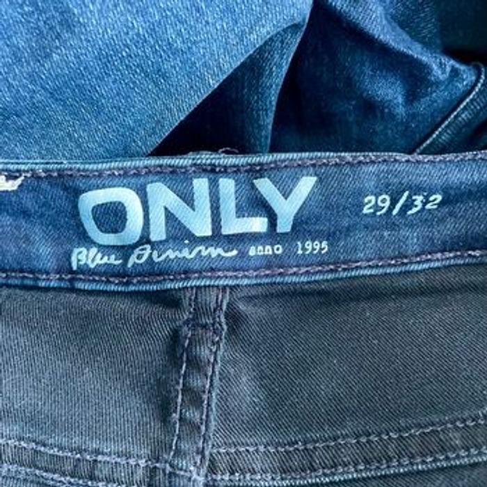 Jean skinny Only Blue Denim taille 29/32 stretch bleu foncé V053 - photo numéro 7