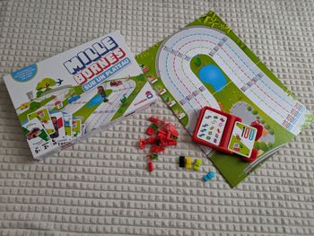 Jeu de Société MILLE BORNES SUR UN PLATEAU