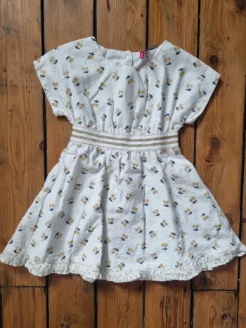Robe été manches courtes 18 mois 81cm