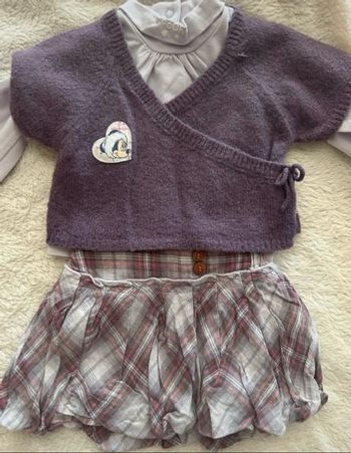 Lot vêtements bébé fille – 3 mois –  Disney Baby, Tape à l’œil - photo numéro 7
