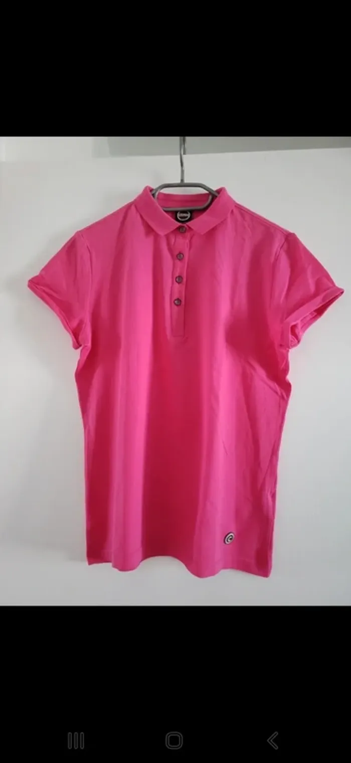 Polo rose Colmar femme